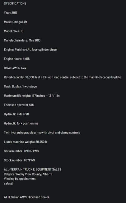2013 Omega 2414-10 - 30