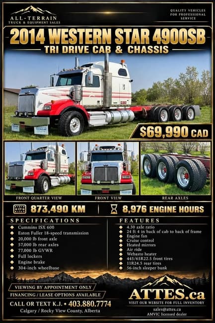 2014 Western Star 4900SB - 9