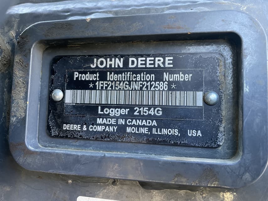 2022 John Deere 2154G - 12