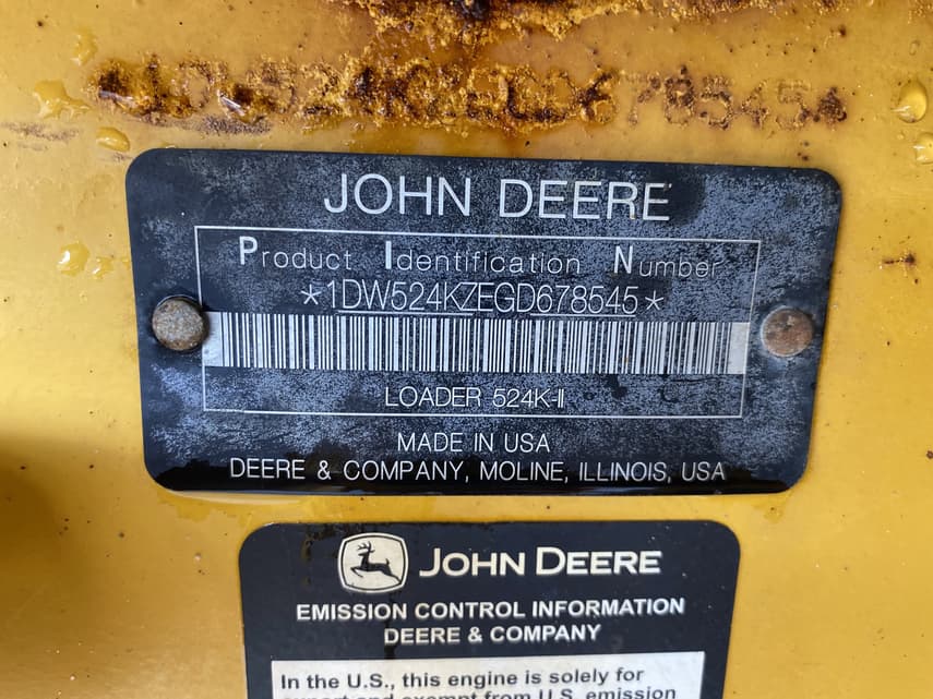 2017 John Deere 524K-II - 26