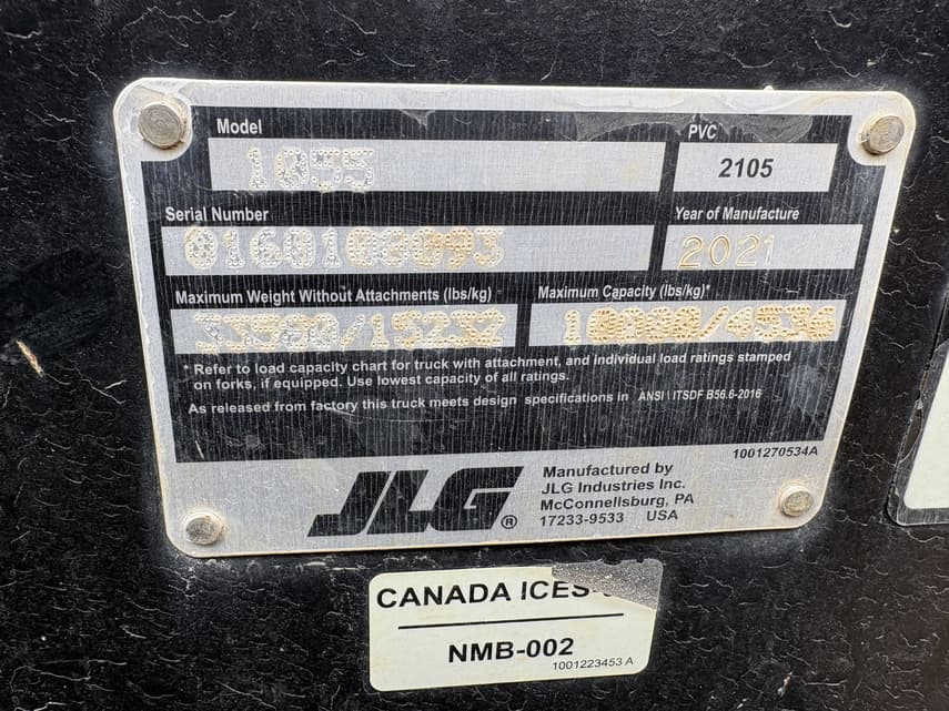 2021 JLG 1055 - 7