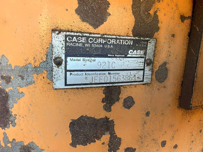 2004 Case 921C - 9