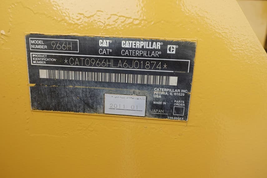 2011 Caterpillar 966H - 5