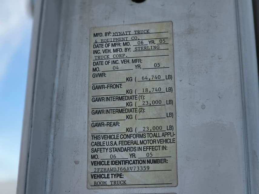 2006 Sterling LT8500 - 33