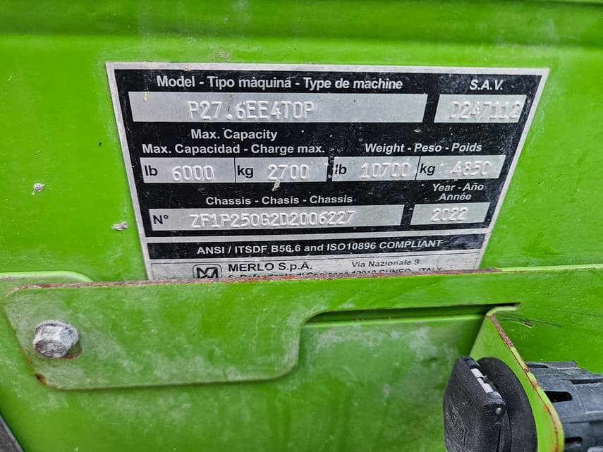2023 Merlo P27.6 - 21