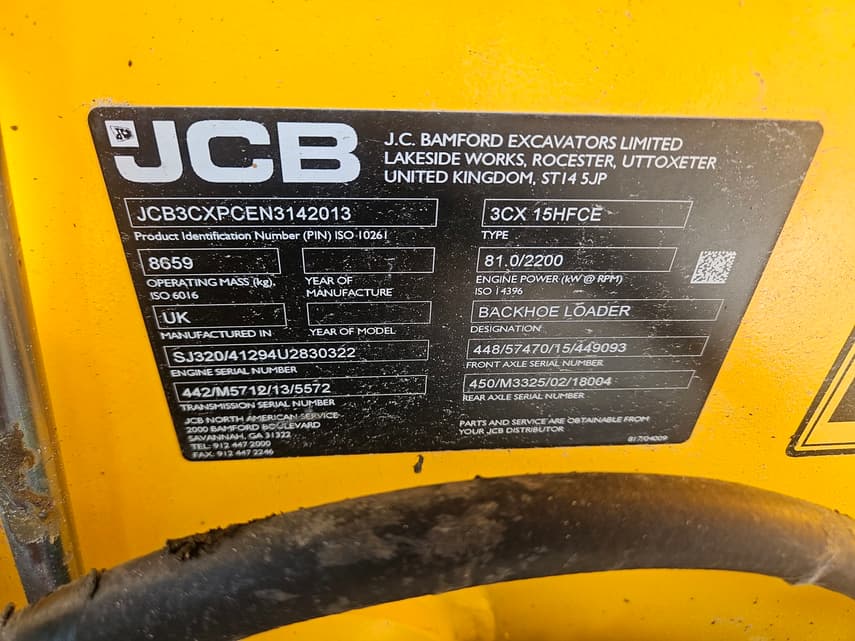 2023 JCB 3CX15 - 34